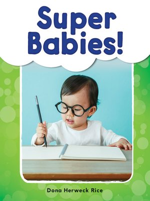 cover image of Super Babies! Read-Along eBook